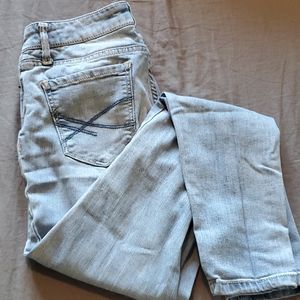 Low Rise Light Blue Jeans